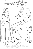 A coloring page of 1 kings